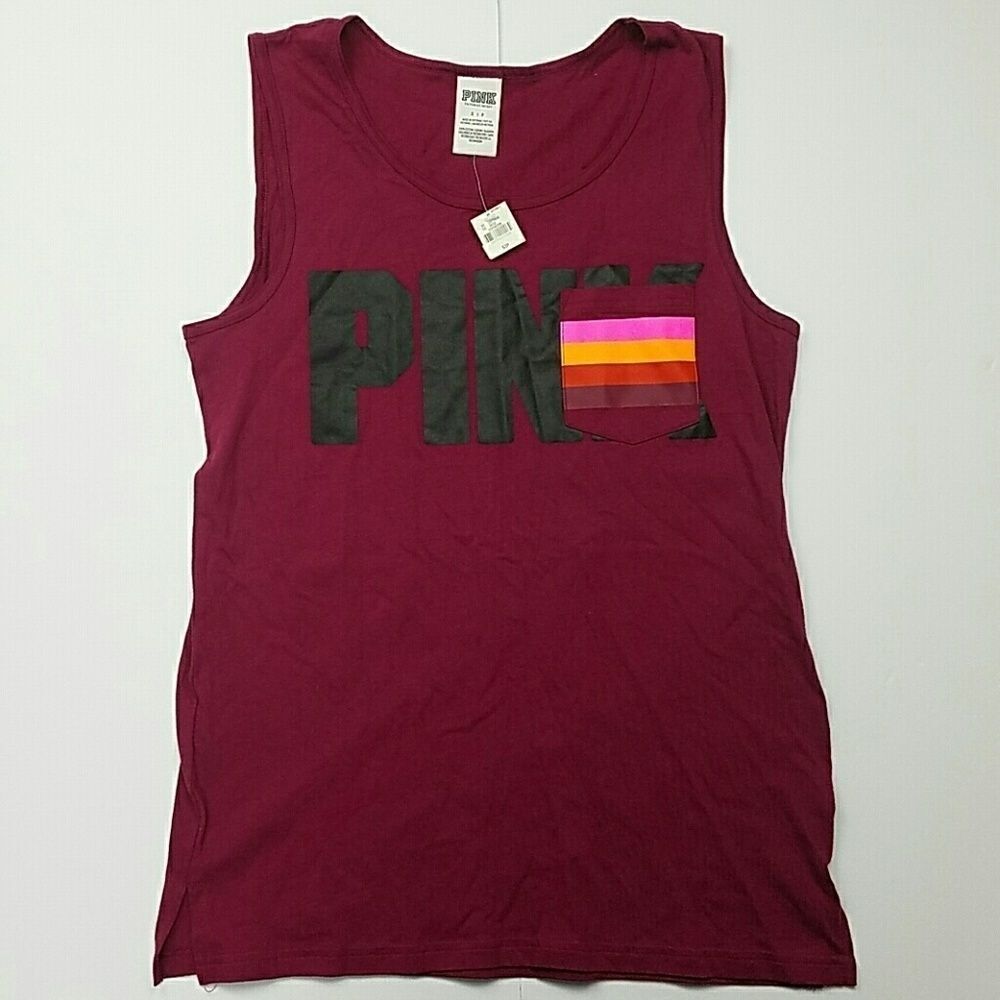 Pink Victoria's Secret Muscle Shirt NWT